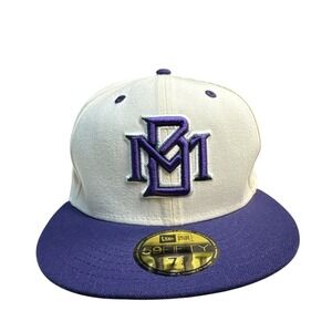 Pacsun New Era PS Reserve‎ Milwaukee Brewers 59FIFTY Fitted Hat Chrome MLB Cap